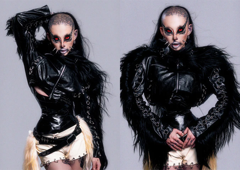 毒液皮革飞行员夹克