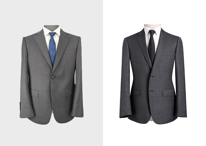 羊毛/桑蚕丝西服