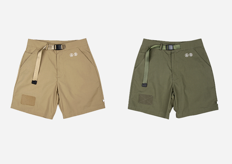 B基础防撕裂面料探险短裤