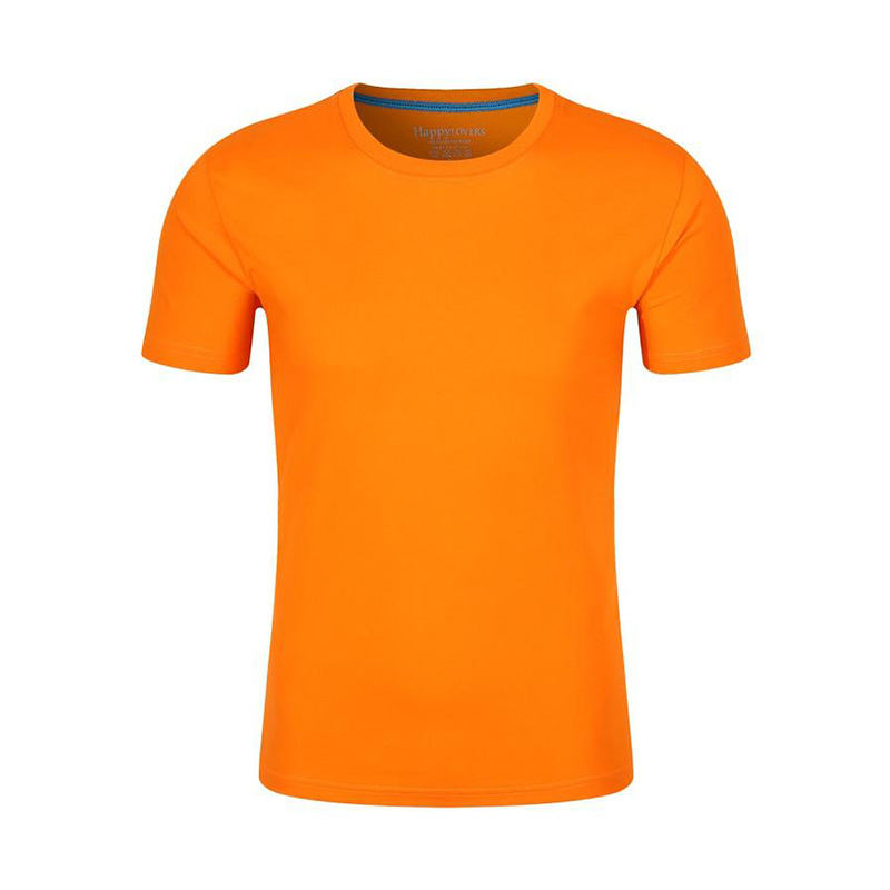 220克AB棉圆领短袖T恤