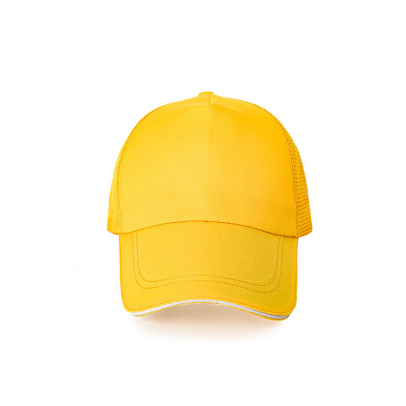 斜纹网眼透气鸭舌帽