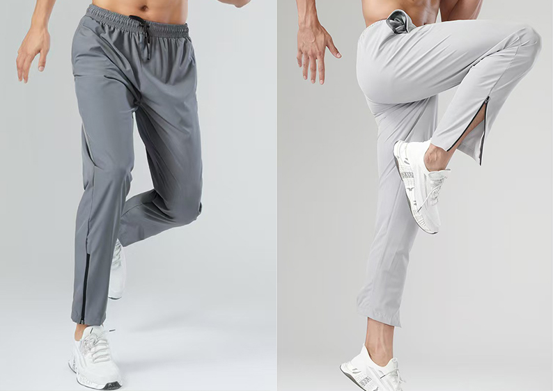 跑步宽松透气速干运动裤