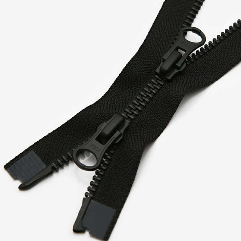 双开尾尼龙拉链