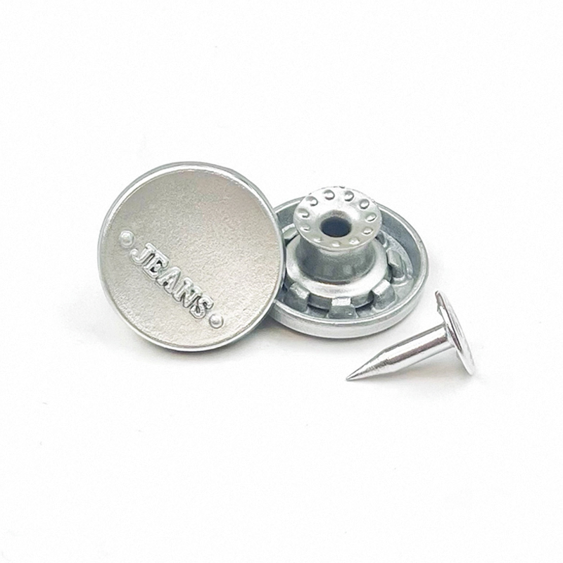 牛仔裤扣子摇头工字扣