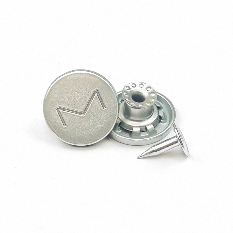 牛仔裤扣子摇头工字扣