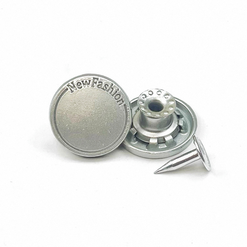 牛仔裤扣子摇头工字扣