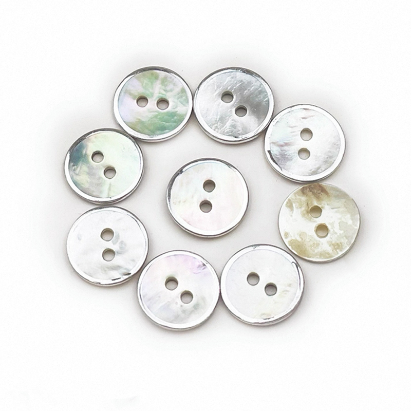 天然贝壳纽扣珠光马氏贝扣