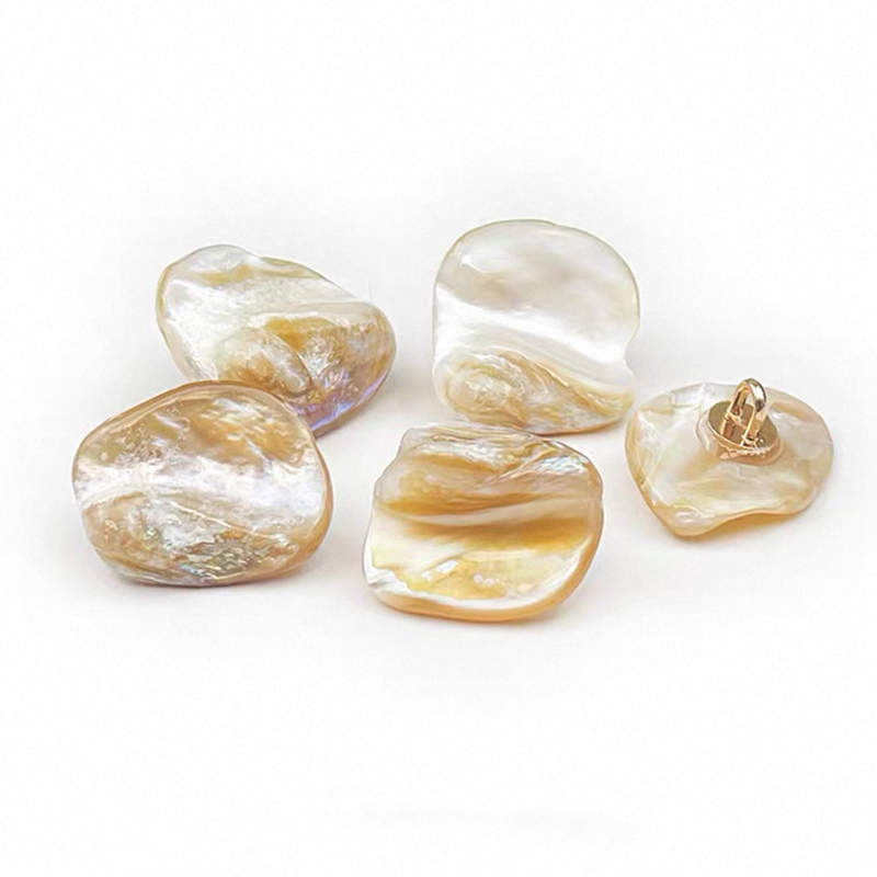 不规则异形贝壳纽扣