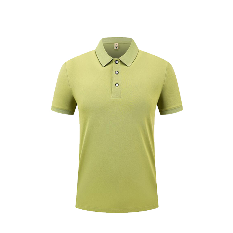 280克纯色商务翻领短袖POLO衫