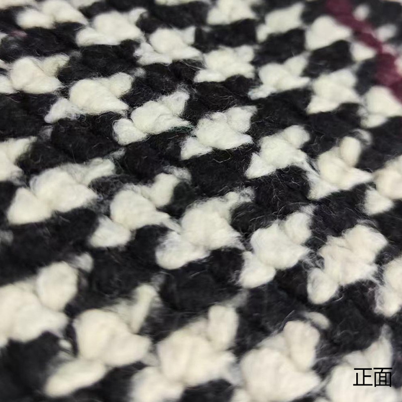 粗花毛呢时装面料