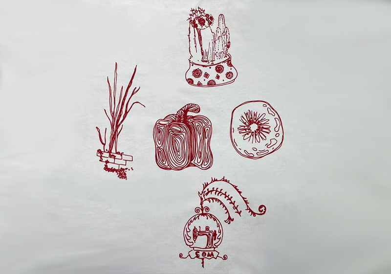 数码直喷印花工艺图案