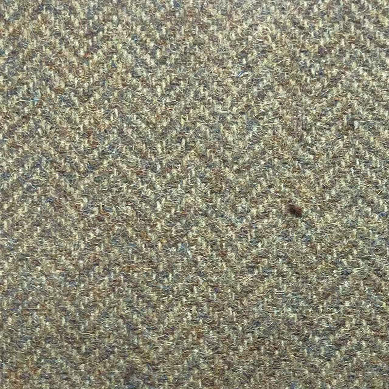 480g百分百羊毛全毛人字毛呢面料