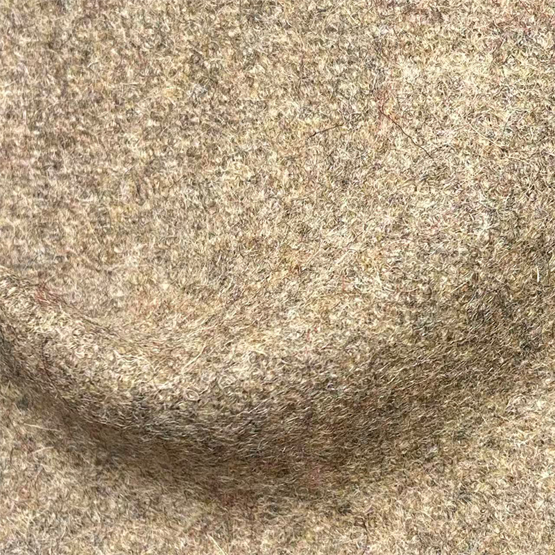 700g羊毛羊羔毛毛呢面料