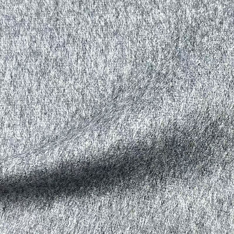 340g山羊绒羊毛毛呢面料