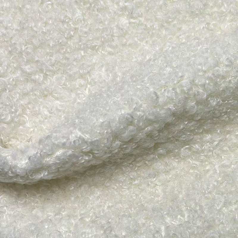 480g百分百聚酯纤维毛圈毛呢面料