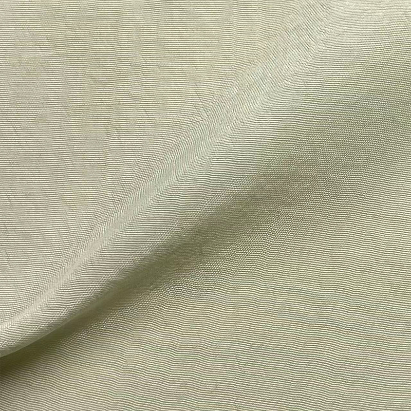 141g赛丽晶纤维素纤维人棉混纺缎面礼服面料