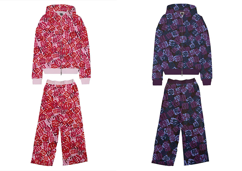 定制印花卫衣套装