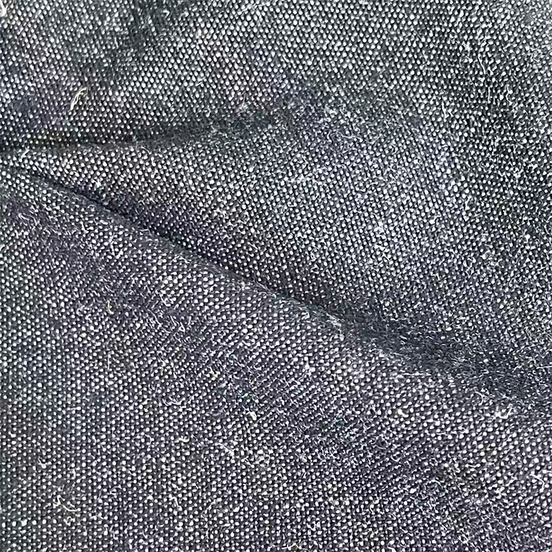 320g棉麻牛仔面料